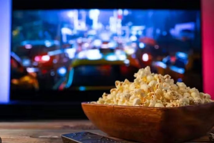 pelicula en casa
