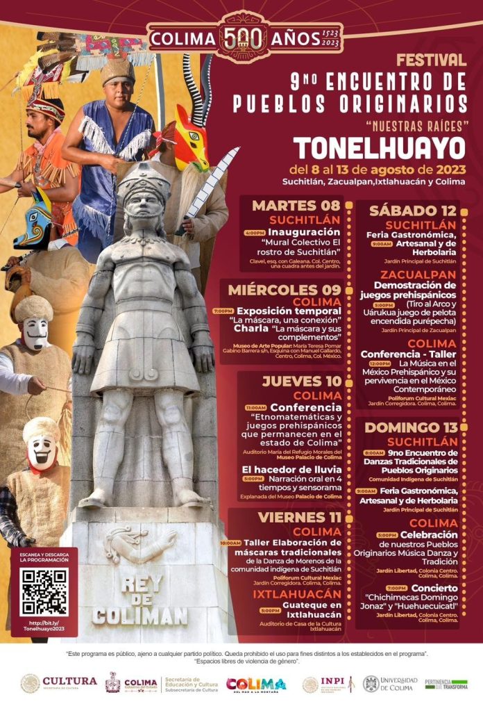 ‘Festival Tonelhuayo, Nuestras Raíces’ cierra con juegos prehispánicos y música el Encuentro de Danzas.58