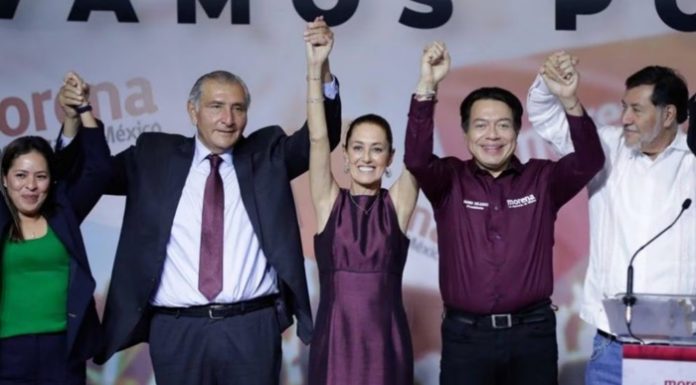 Encuestas de Morena dan por ganadora a Claudia Sheinbaum
