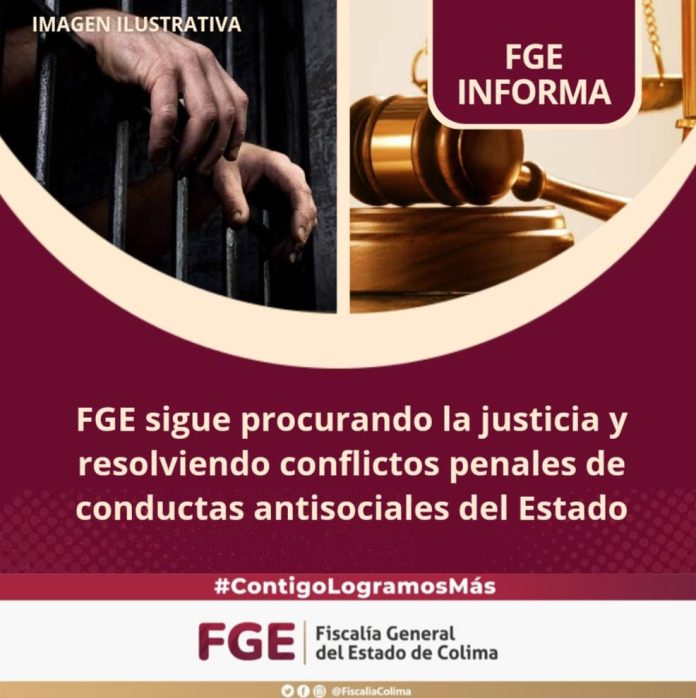 FGE sigue procurando la justicia y resolviendo conflictos penales de conductas antisociales del Estado