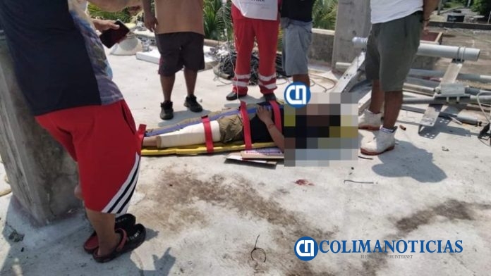 Masculino cae de una torre de comunicaciones en Campos 7