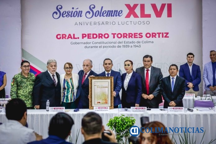 Rinden homenaje al Gral Pedro Torres Ortiz