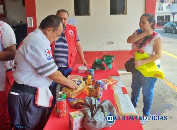 Cruz Roja Colima abre Centros de Acopio para apoyar a damnificados de Guerrero