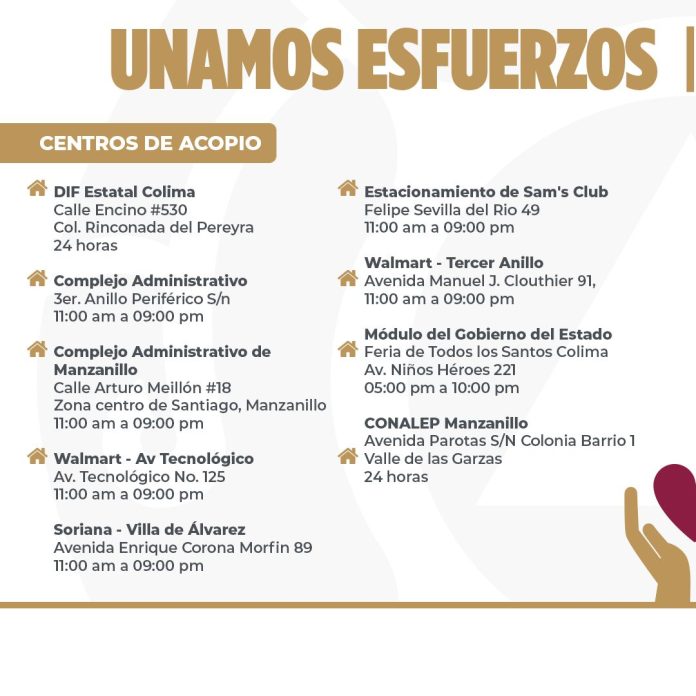 DIF Estatal Colima invita a donar en Centros de Acopio para ayudar a familias afectadas por 'Otis’ en Guerrero 3