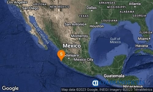 Dos sismos este lunes frente costas de Colima