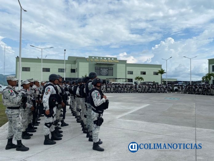 Elementos Guardia Nacional - militares