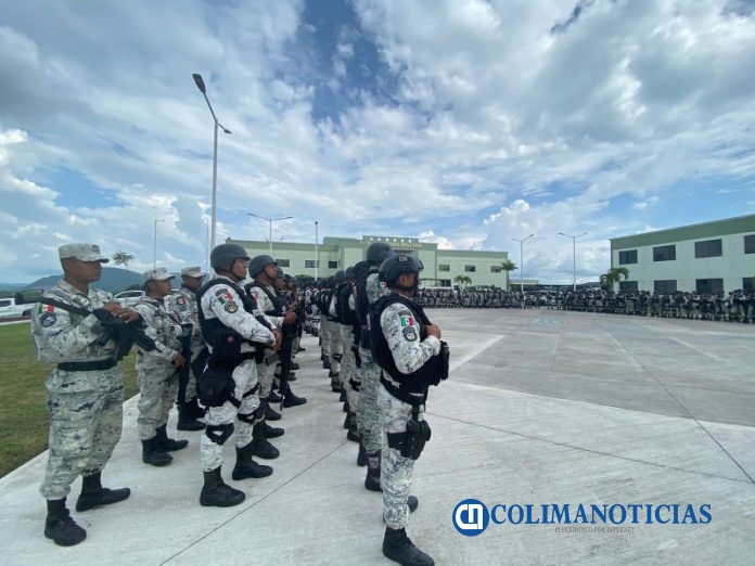 Elementos Guardia Nacional - militares colima