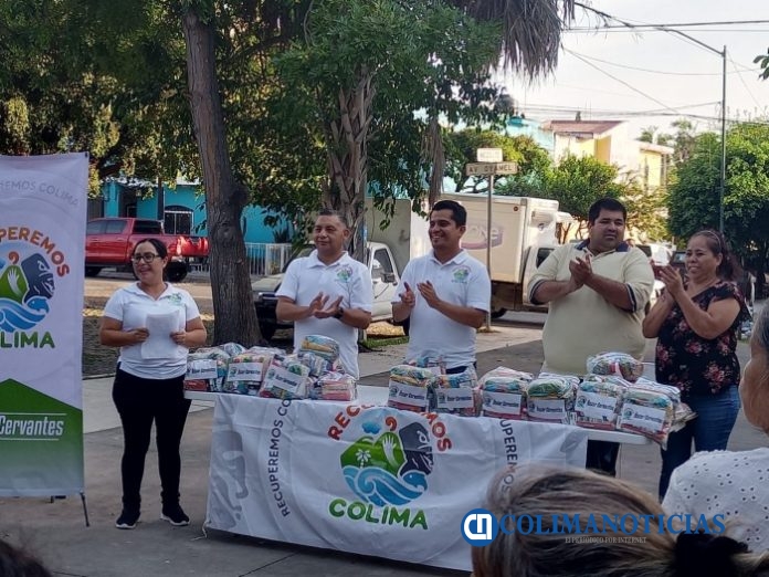 Recuperemos Colima AC inicia entrega de apoyos