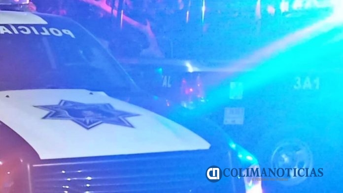 policia colima noche