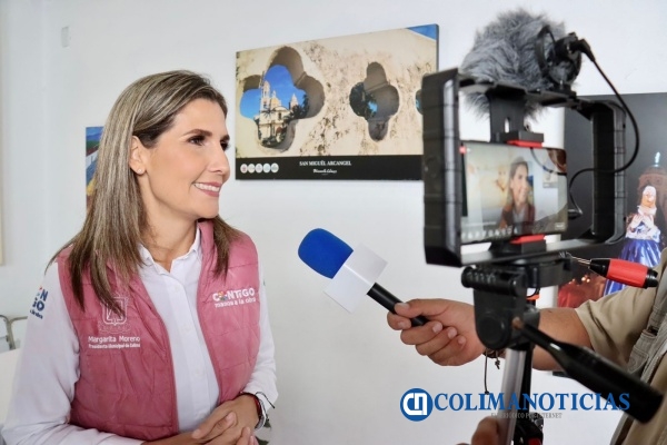 Informa Margarita Moreno sobre lugares para comercializar en el Docenario Guadalupano