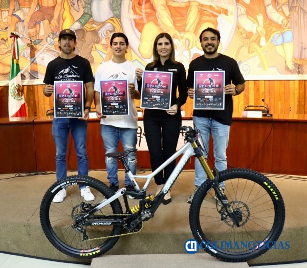 Margarita Moreno presenta el DownHill Colima 2023