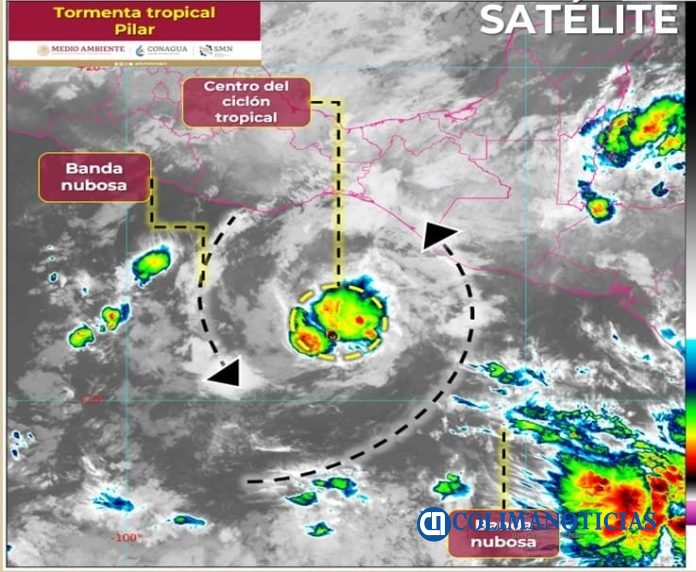 Probables chubascos en algunas zonas del estado de Colima