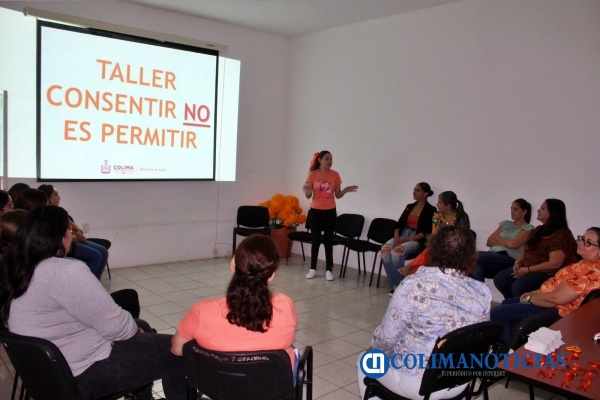 Sensibiliza Salud Colima sobre la violencia contra las mujeres