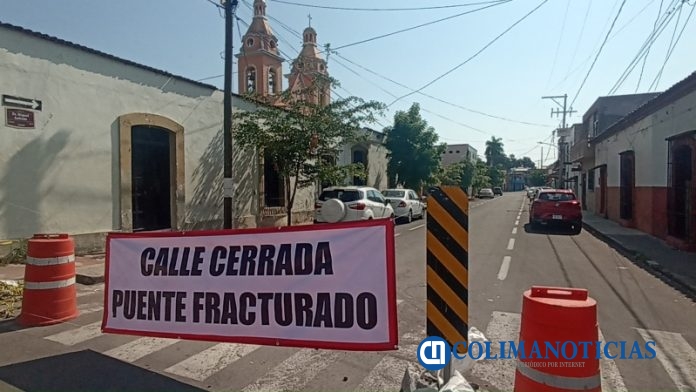 calle Dr. Miguel Galindo cerrada puente lidia