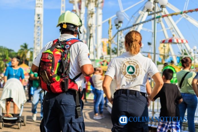 seguridad en la feria de colima