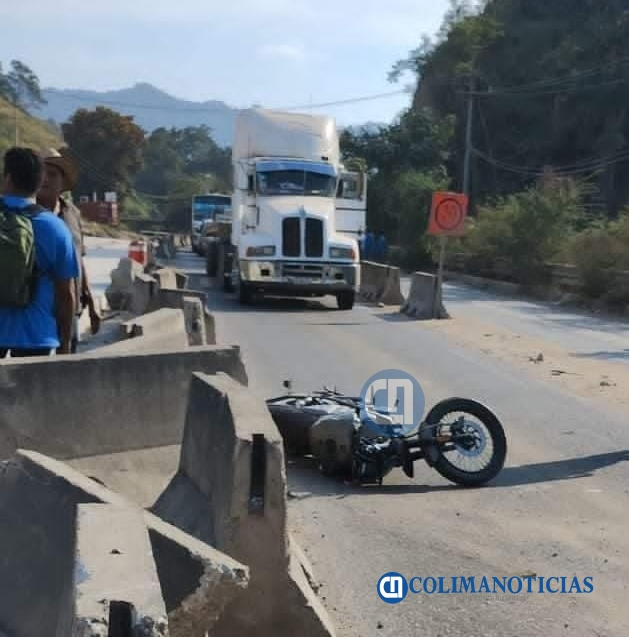 Dos motociclistas lesionados en la carretera Puerto-Jalipa