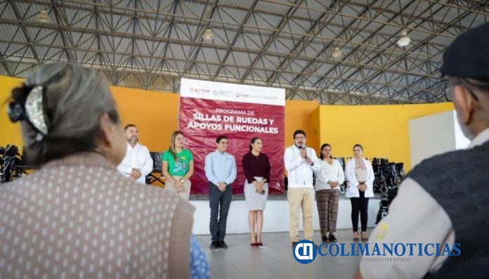entrega de apoyo Colima