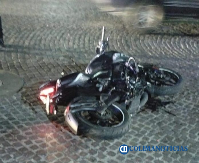 moto accidentado