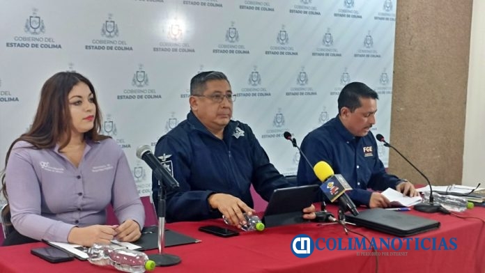 rueda de prensa seguridad colima