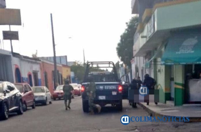 A balazos matan a un hombre frente al templo del Perpetuo Socorro en el centro de Colima