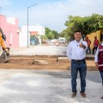 Supervisa Griselda Martínez obra vial en Salagua 4