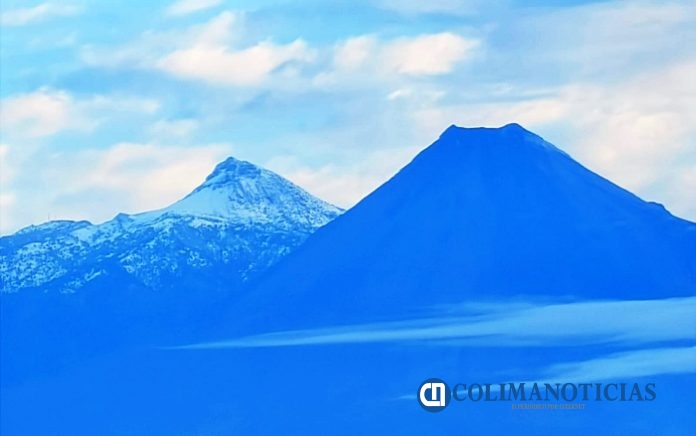 volcanes de colima nieve