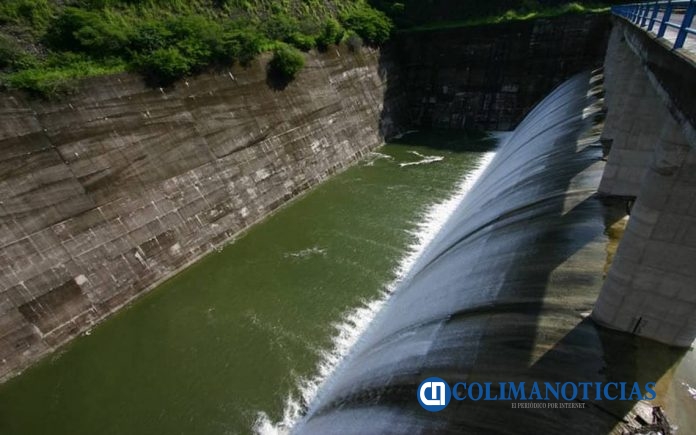 A la baja el almacenamiento de agua en tres presas que abastecen Colima