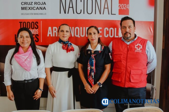 Se suma UdeC al arranque de la colecta de Cruz Roja en Mzllo_a