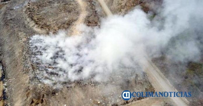 incendio relleno sanitario tecoman
