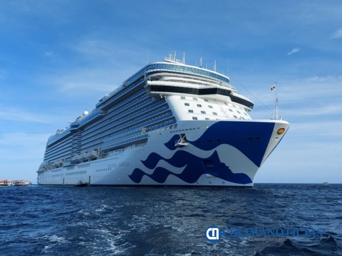Atraca por primera vez el Crucero Discovery Princess al puerto de Manzanillo