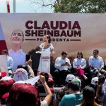 Claudia Sheinbaum en Tecomán afirma que salud y seguridad serán temas propietarios para su gobierno 235