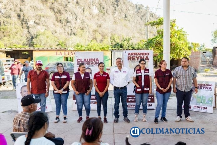 Armando Reyna hace el compromiso de trabajar coordinadamente con el gobierno estatal y federal para disminuir la inseguridad