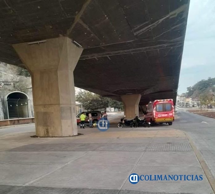 Atropellan a un masculino por el puente vehicular de San Pedrito