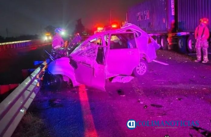 Choque en autopista GDL - Colima deja 4 muertos