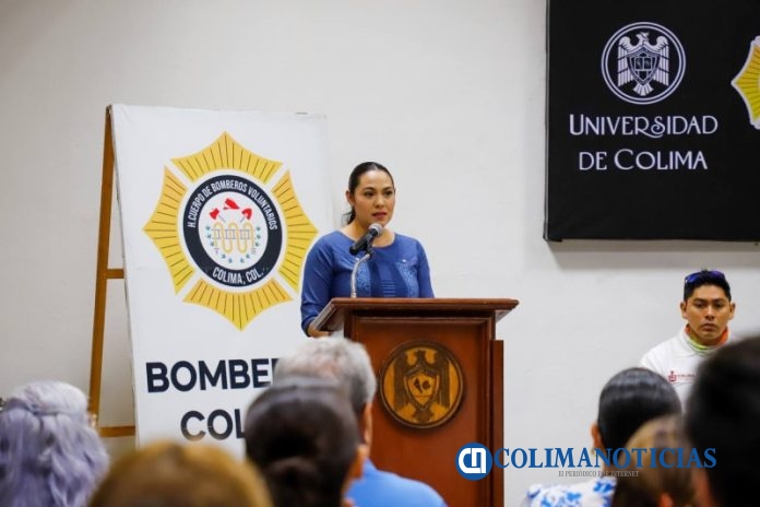 Gobernadora invita a sumarse a la 2ª Colecta Anual del Cuerpo de Bomberos Voluntarios de Colima