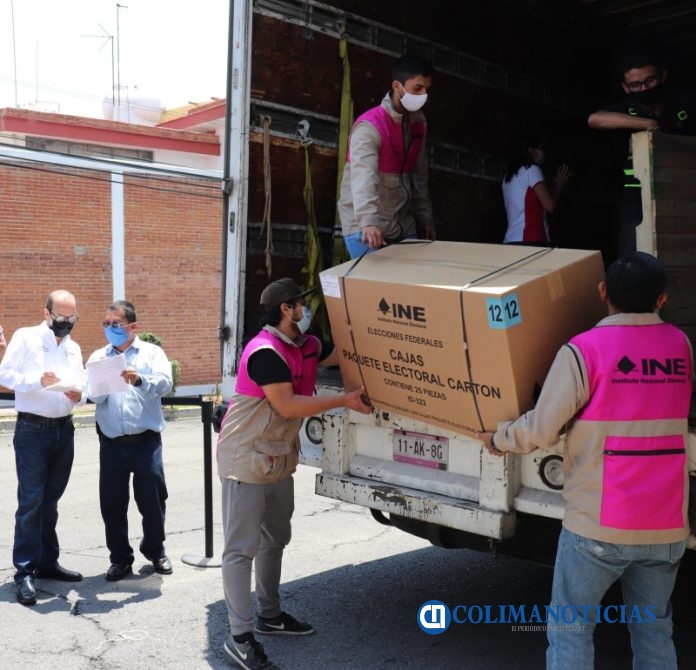 Llega este martes el material electoral para Comicios Federales