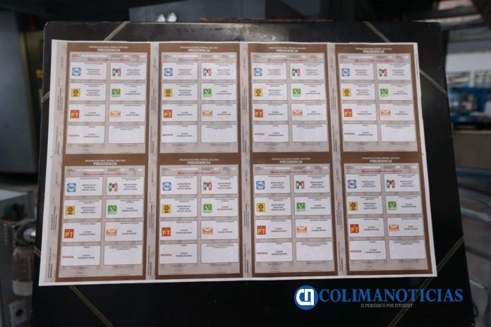 boletas electorales de Comicios