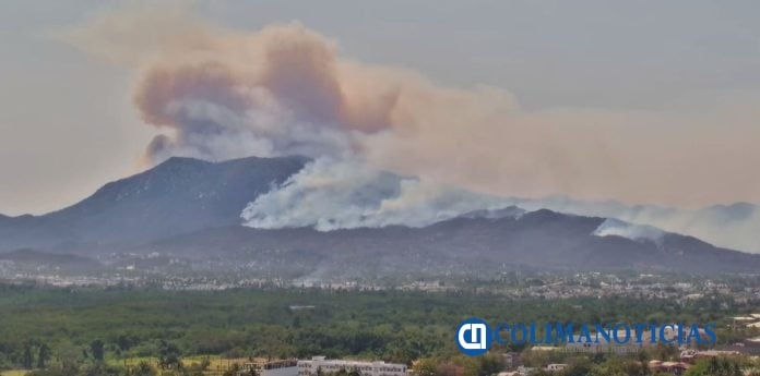incendios forestales en Manzanillo