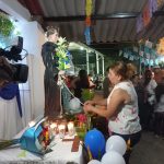 En comunidad de Comala le bailan a San Antonio 