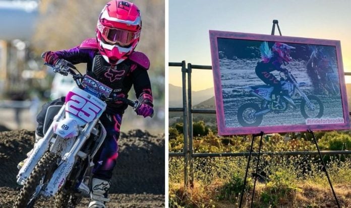 NIÑA PROMESA DEL MOTOCROSS