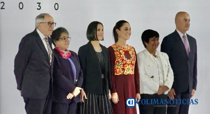 Sheinbaum presenta a otros 5 miembros de su gabinete