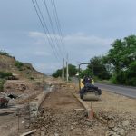 Construyen andador para mejorar la seguridad de los peatones en Armería