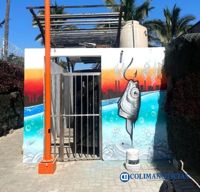 El Ayuntamiento de Manzanillo, promueve el muralismo por distintos puntos del municipio 3