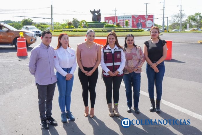 Entregan Indira y Tey Colector Pluvial en Glorieta de Los Perritos