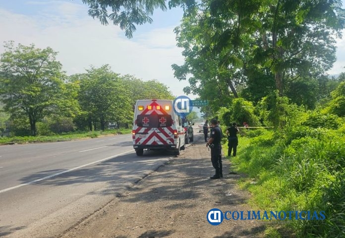 Localizan a un adulto mayor sin vida por la autopista Colima-Manzanillo