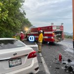 Muere masculino en accidente vial por el libramiento El Naranjo