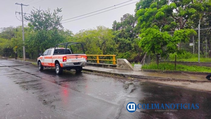 Tras lluvias intensas, UEPC atiende incidentes en el estado de Colima 3