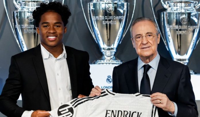 Endrick solo ha jugado dos partidos con el Real Madrid y ya se quiere ir