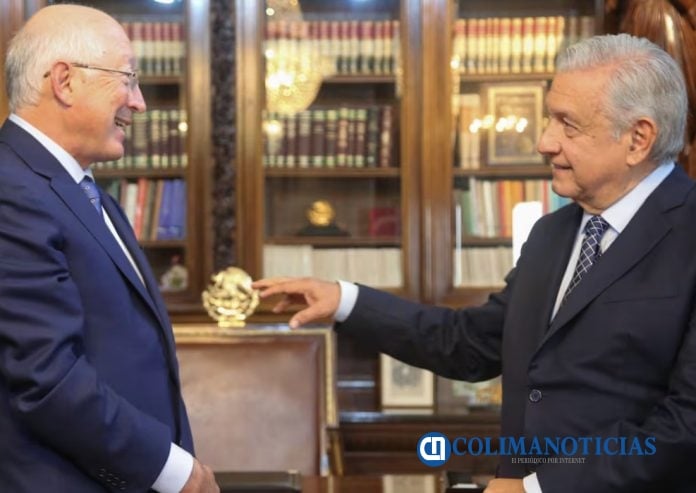 Ken Salazar y amlo