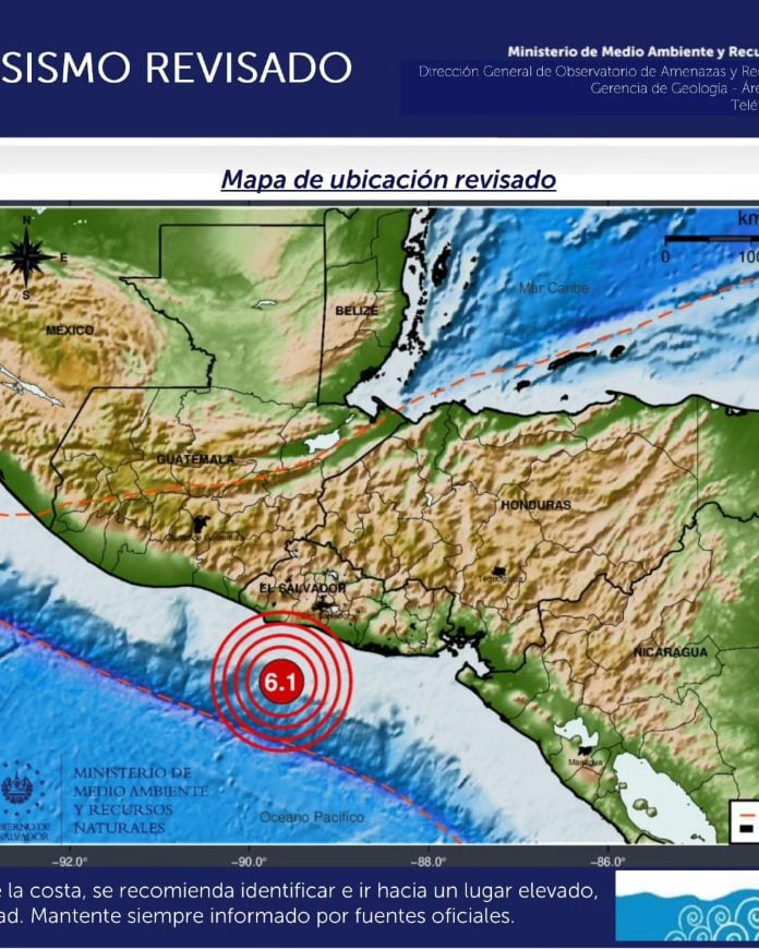 SISMO SALVADOR